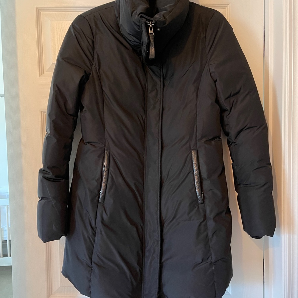 Mackage Black Puffer Coat Size L